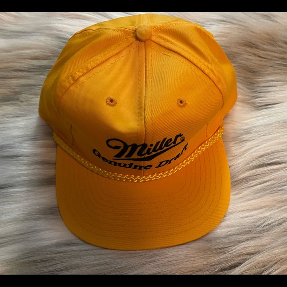 Yellow Miller Genuine Draft Hat - Picture 13 of 16